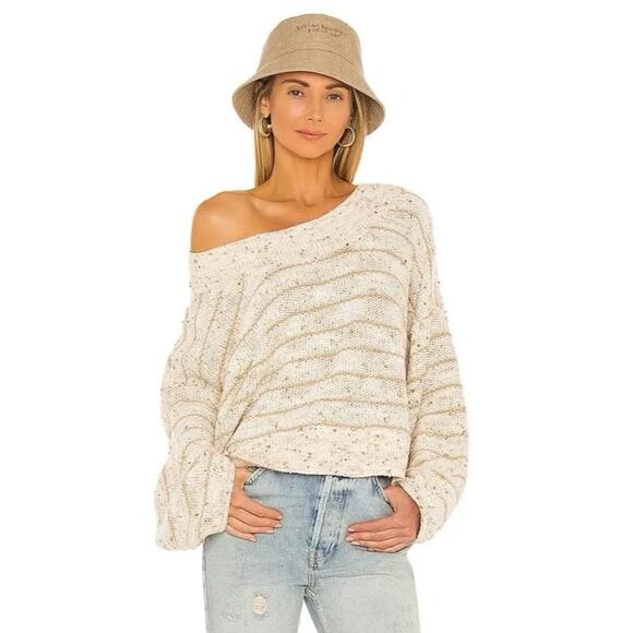 Free People Sweaters - Free People Starlight Stripe Sweater